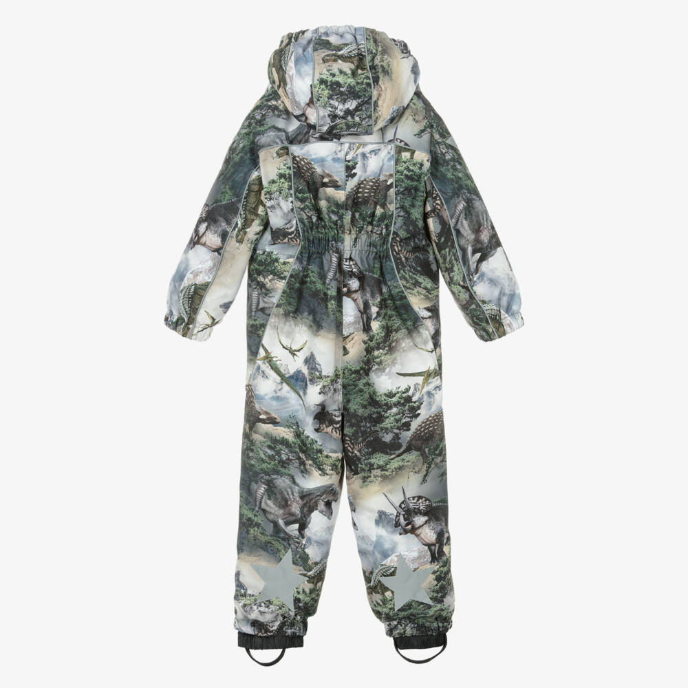 Molo-Комбинезон для мальчиков с динозаврами зелёный | Childrensalon Outlet