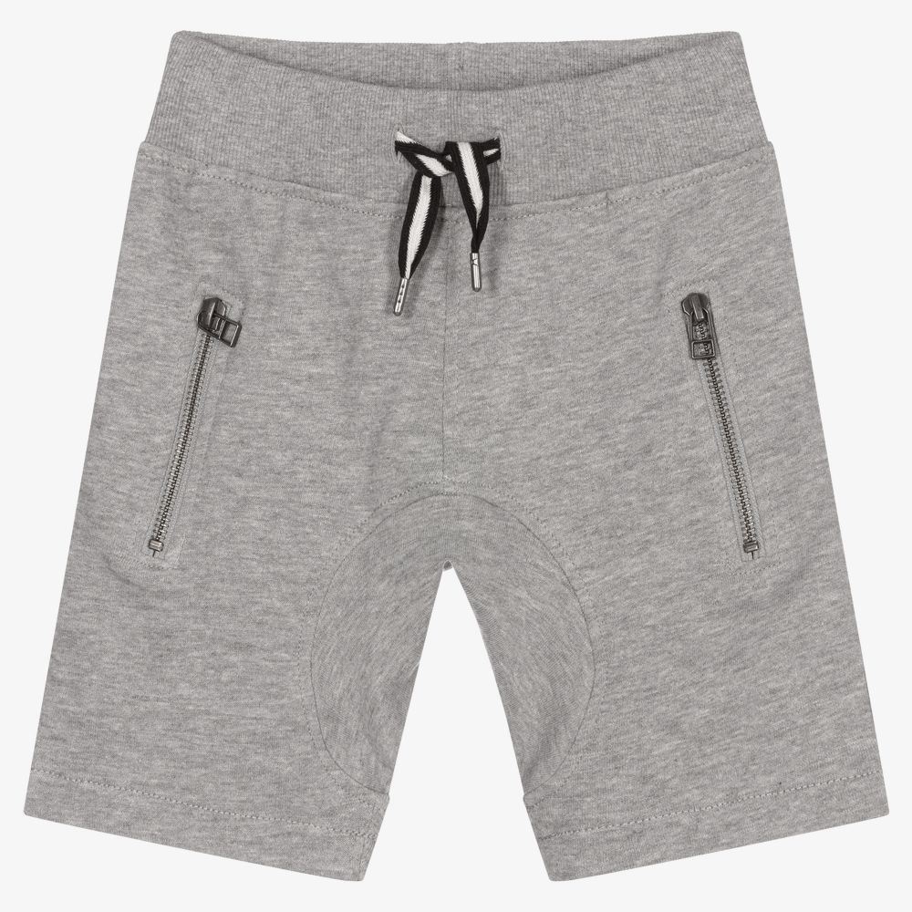 Molo - Boys Grey Jersey Shorts | Childrensalon