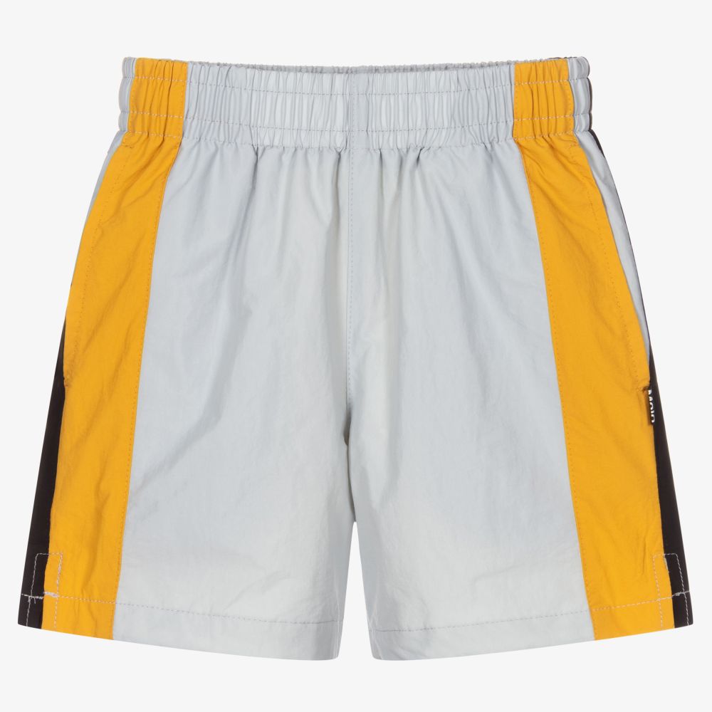 Molo - Boys Grey Nylon Shorts | Childrensalon