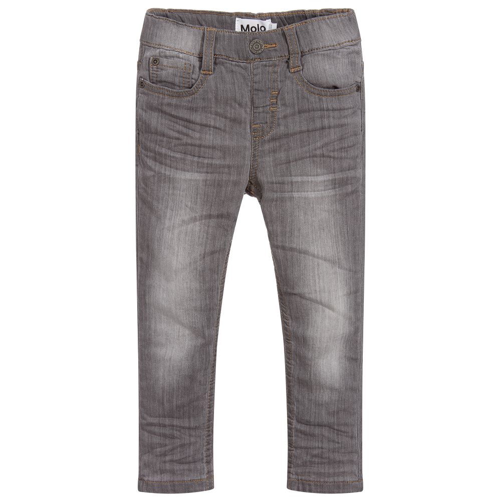 Molo-Boys Grey Regular Fit Jeans | Childrensalon Outlet
