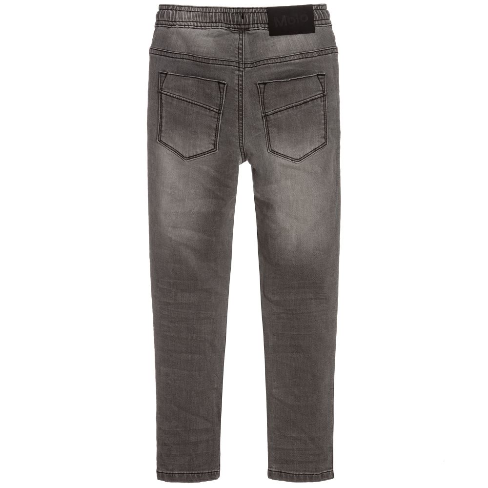 Molo-Boys Grey Regular-Fit Jeans | Childrensalon Outlet