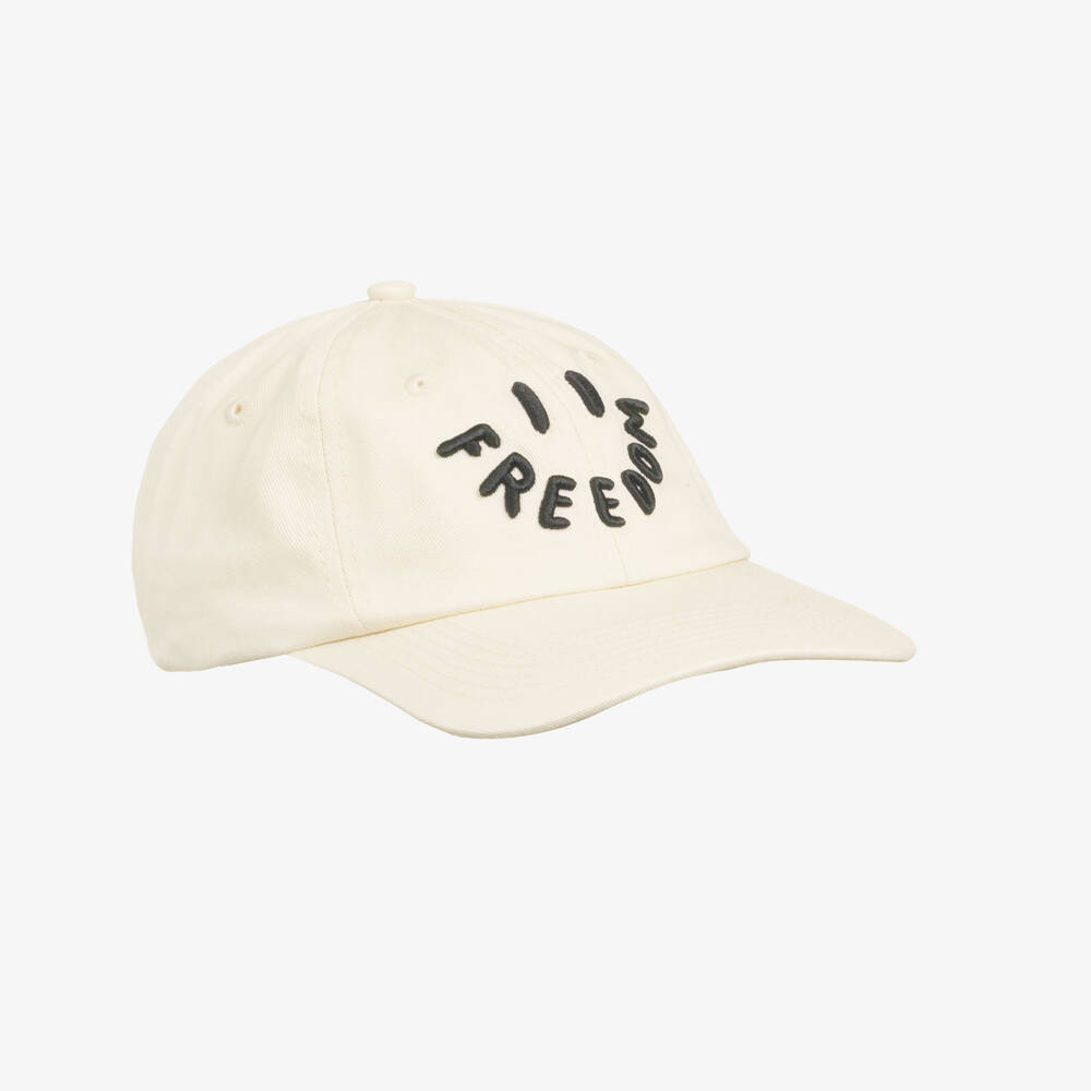 Molo-Boys Ivory Adventure Cotton Hat | Childrensalon Outlet