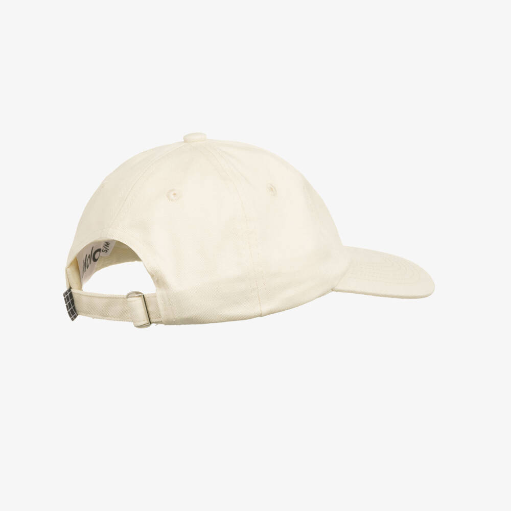 Molo-Boys Ivory Adventure Cotton Hat | Childrensalon Outlet