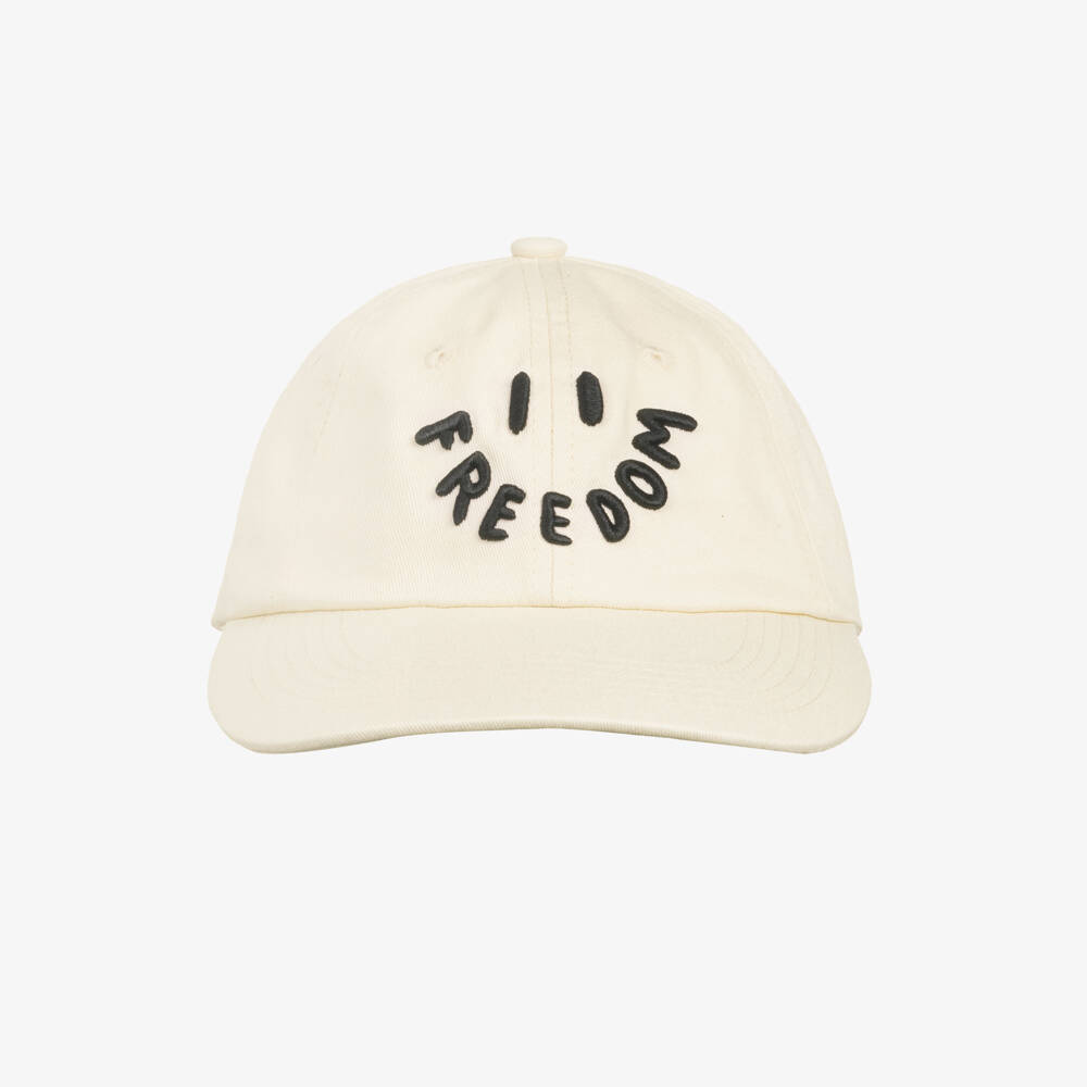 Molo-Boys Ivory Adventure Cotton Hat | Childrensalon Outlet