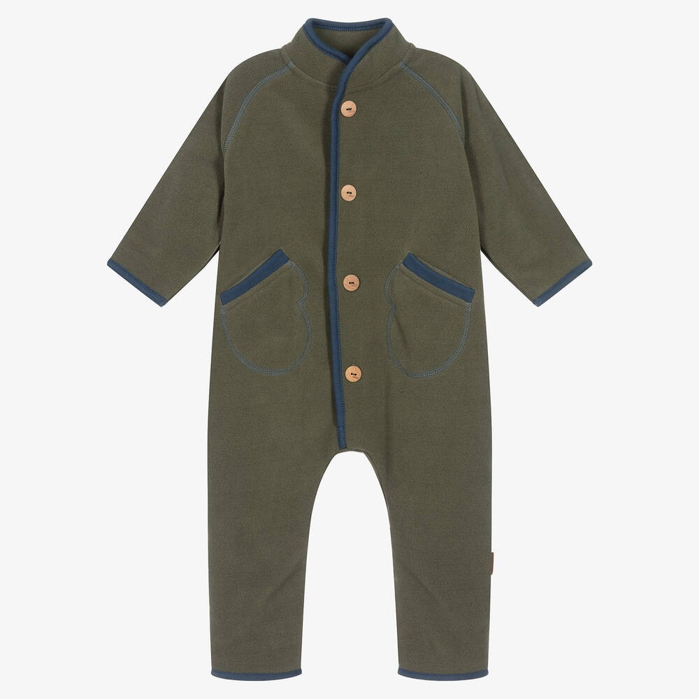 Molo Combi pilote verte en polaire Childrensalon Outlet