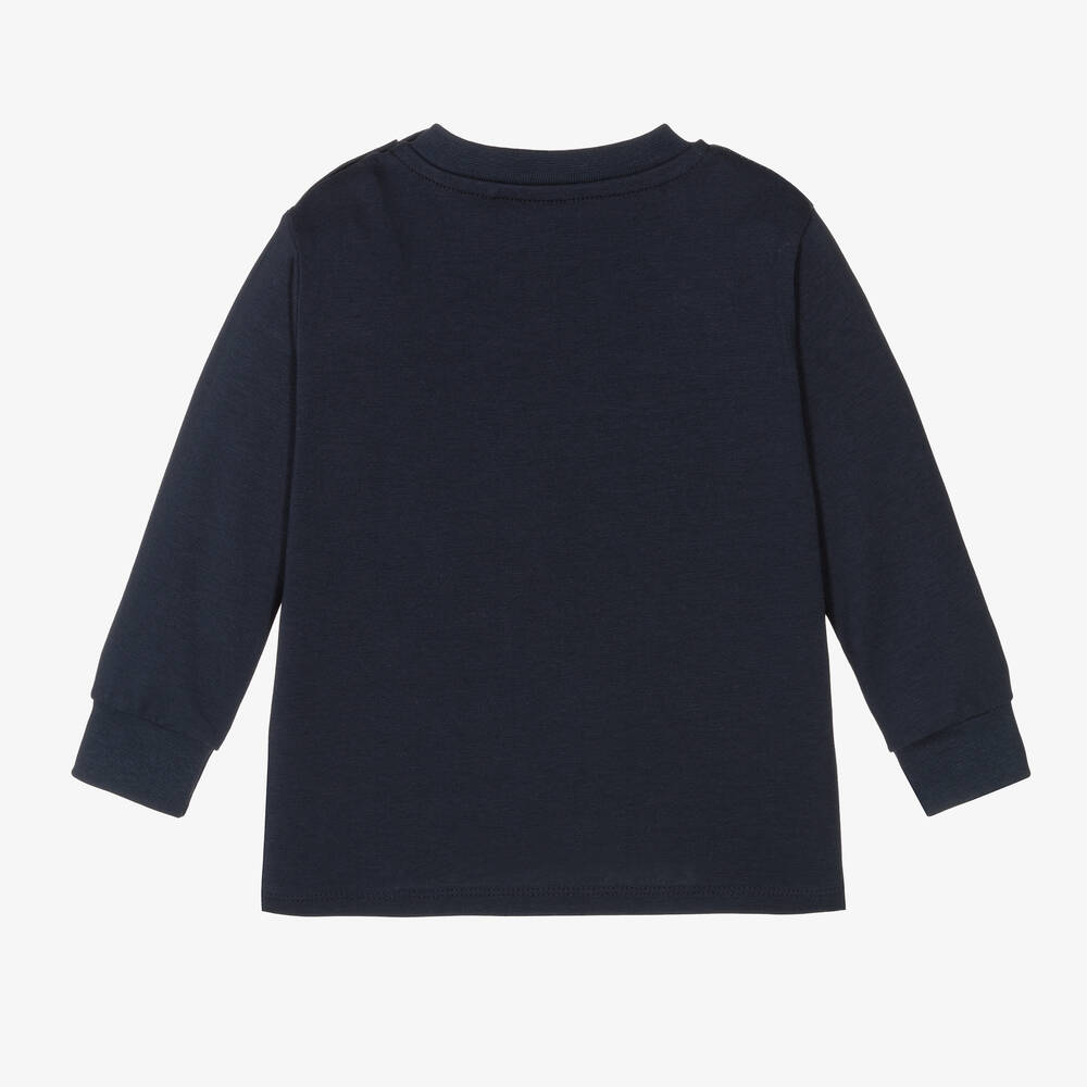 Molo-Синий топ с Землей для мальчиков | Childrensalon Outlet