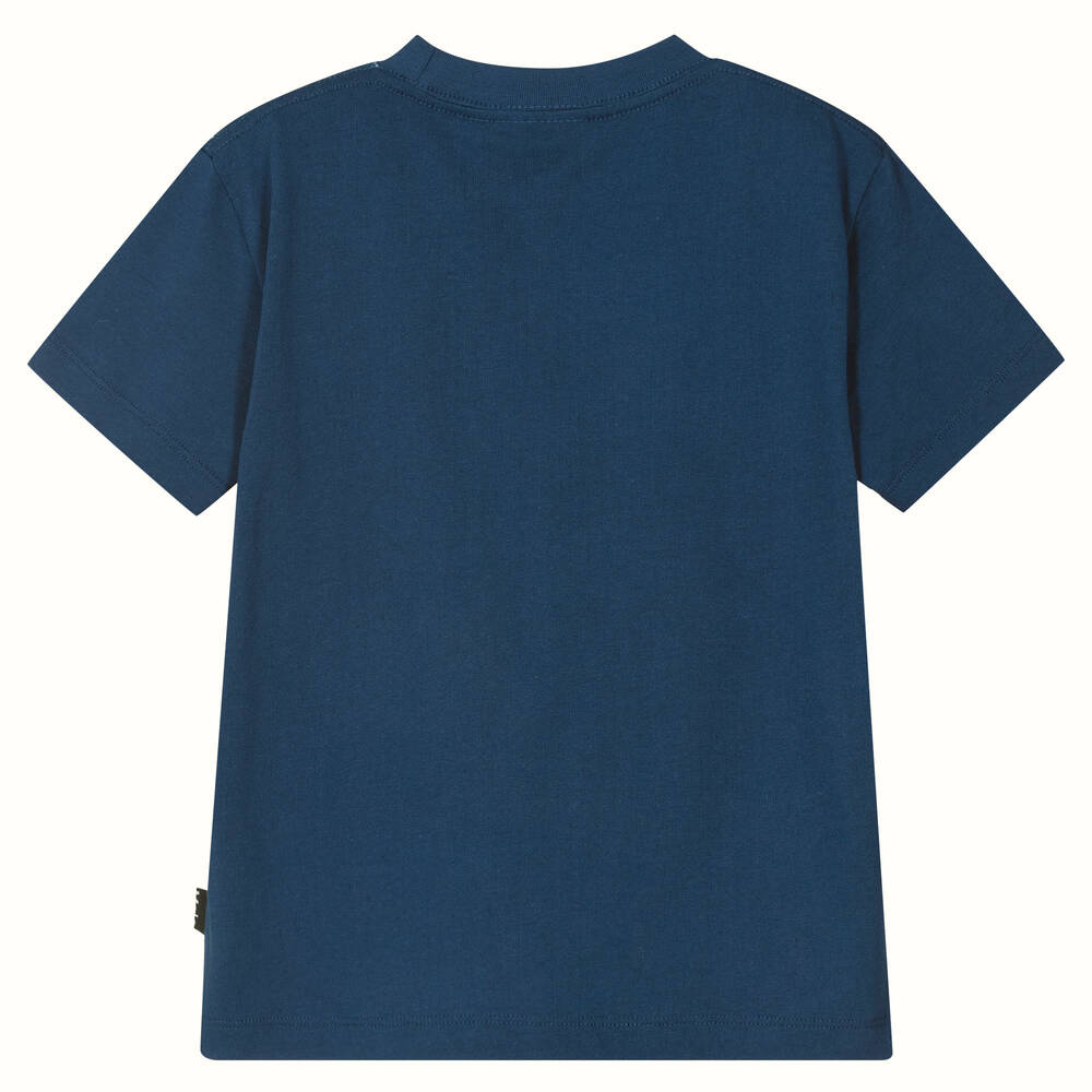 Molo-Синяя футболка для мальчиков | Childrensalon Outlet