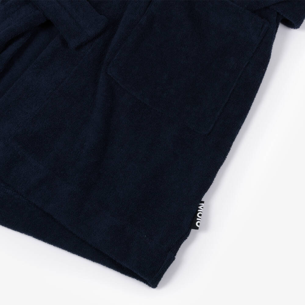 Molo-Уютный синий халат для мальчиков | Childrensalon Outlet