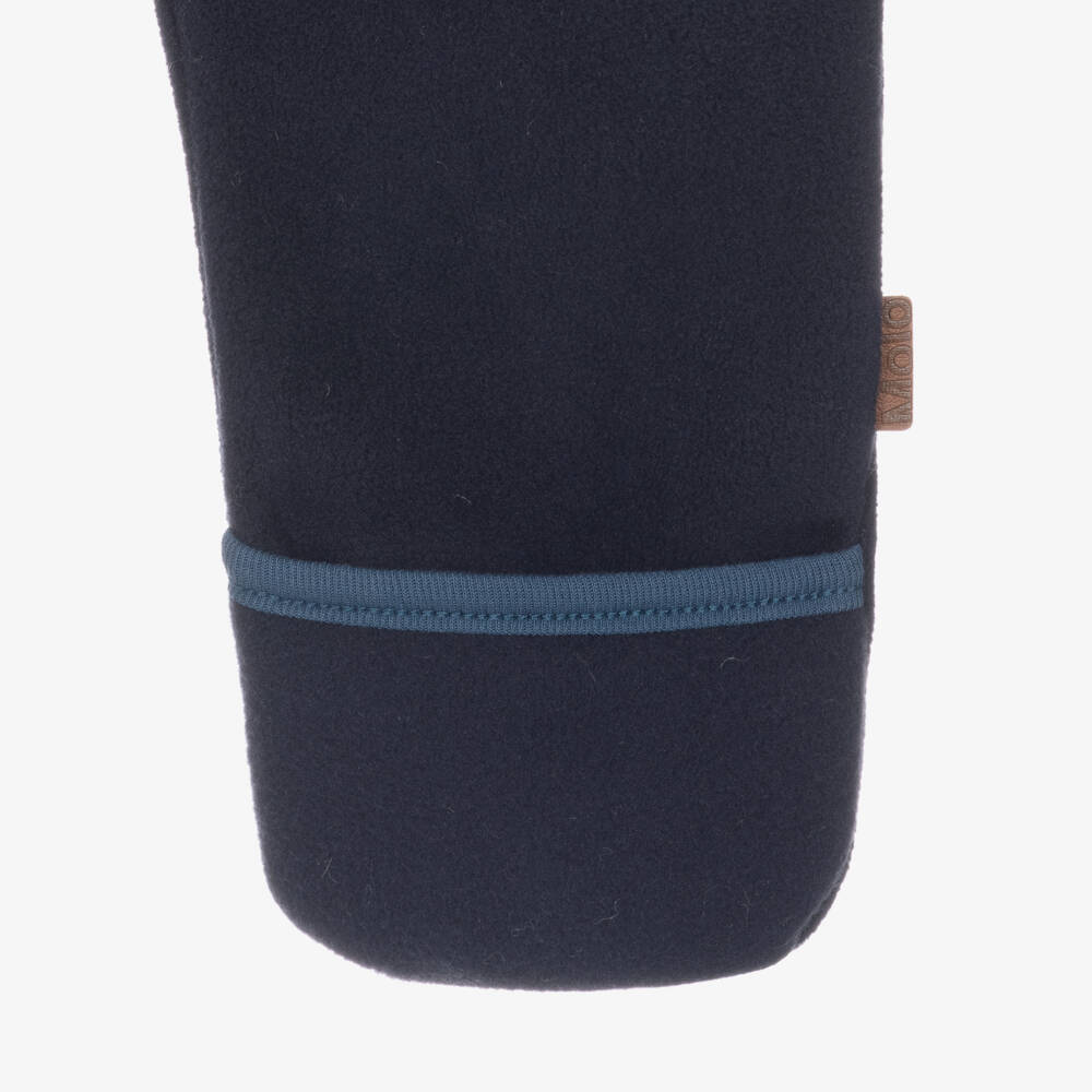 Molo-Boys Navy Cozy Bear Suit | Childrensalon Outlet