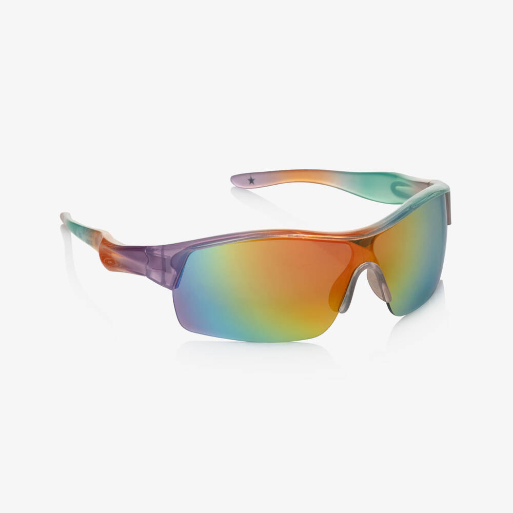 Molo-Boys Orange & Purple Mirror Sunglasses (UVA/UVB) | Childrensalon Outlet