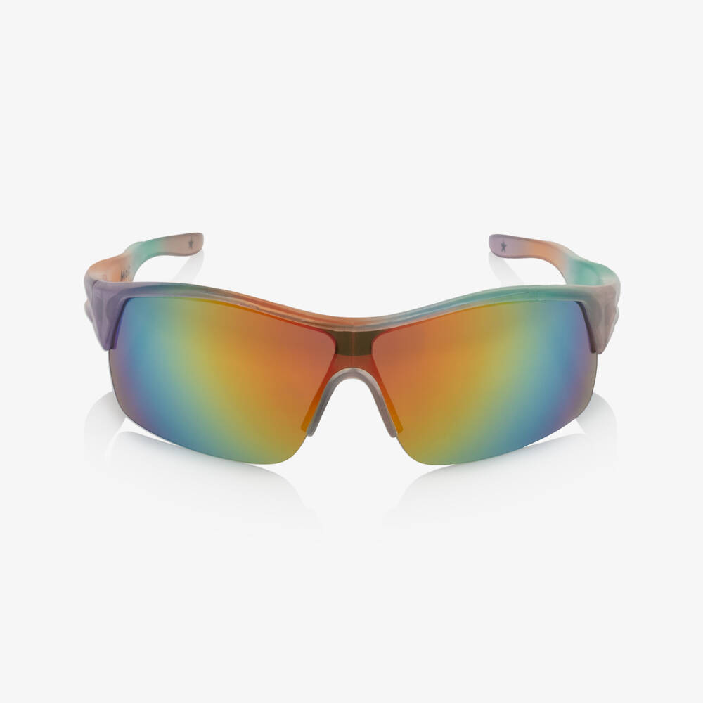 Molo-Boys Orange & Purple Mirror Sunglasses (UVA/UVB) | Childrensalon Outlet