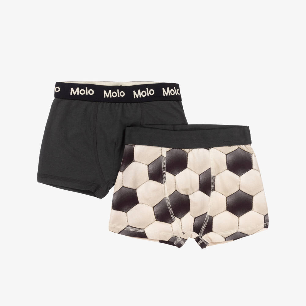 Molo-Boys Organic Cotton Boxer Duo | Childrensalon Outlet