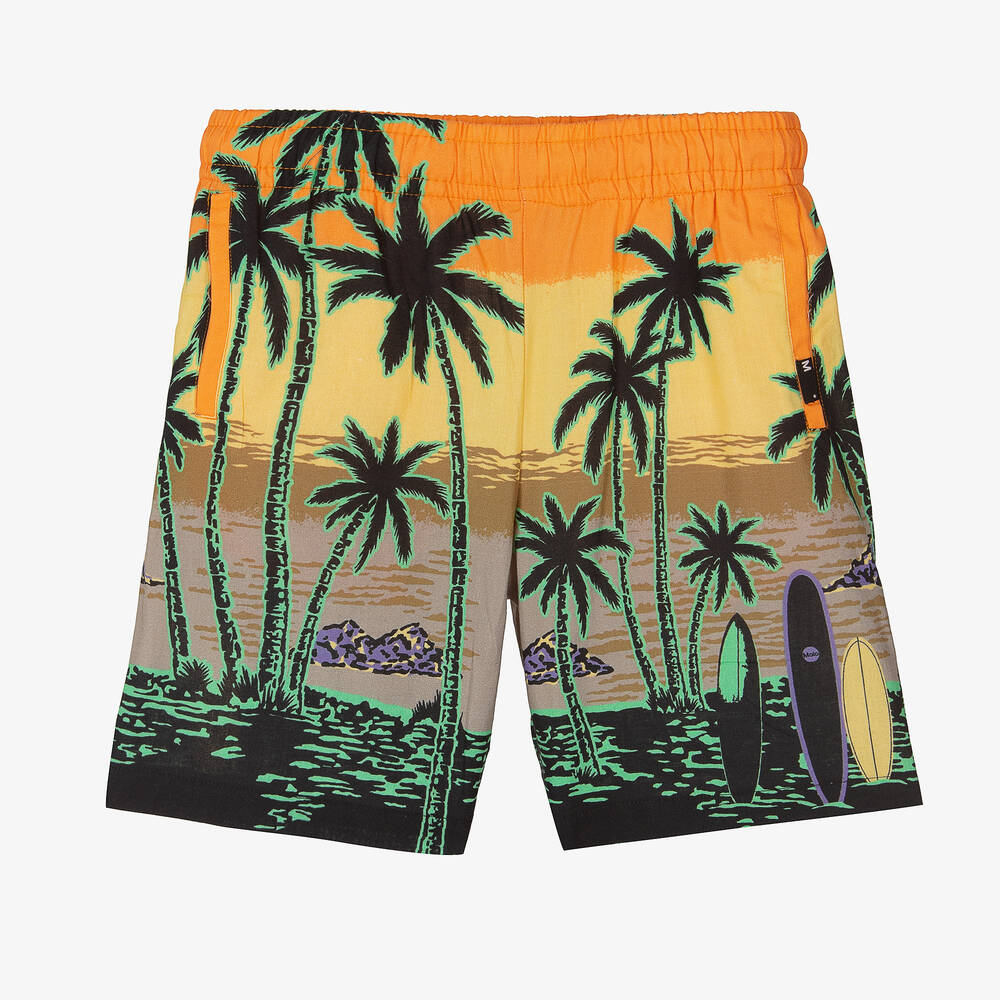 Molo-Boys Organic Cotton Sunset Shorts | Childrensalon Outlet