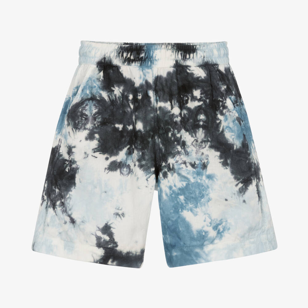 Molo - Boys Organic Cotton Tie-Dye Shorts | Childrensalon