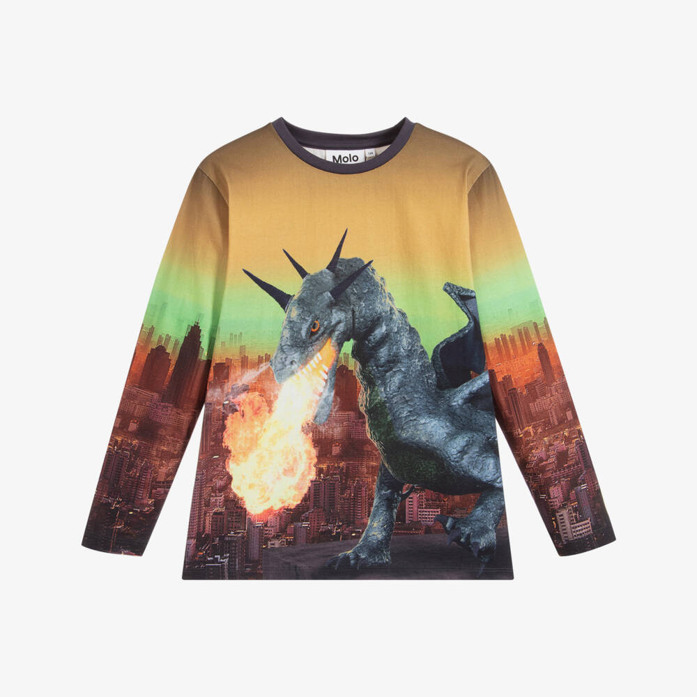 Molo-Boys Organic Cotton Top | Childrensalon Outlet