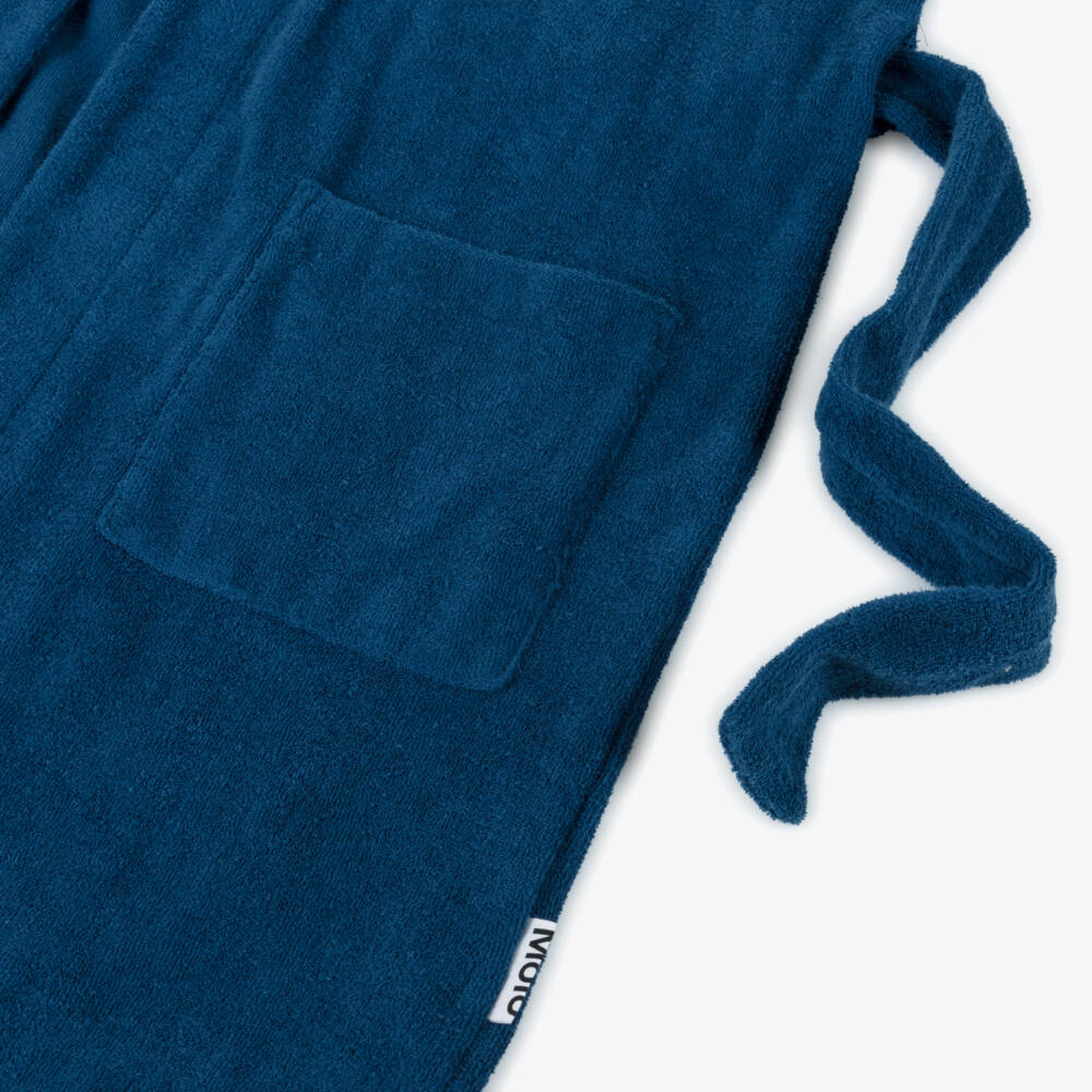 Molo-Мягкий синий халат для мальчиков | Childrensalon Outlet