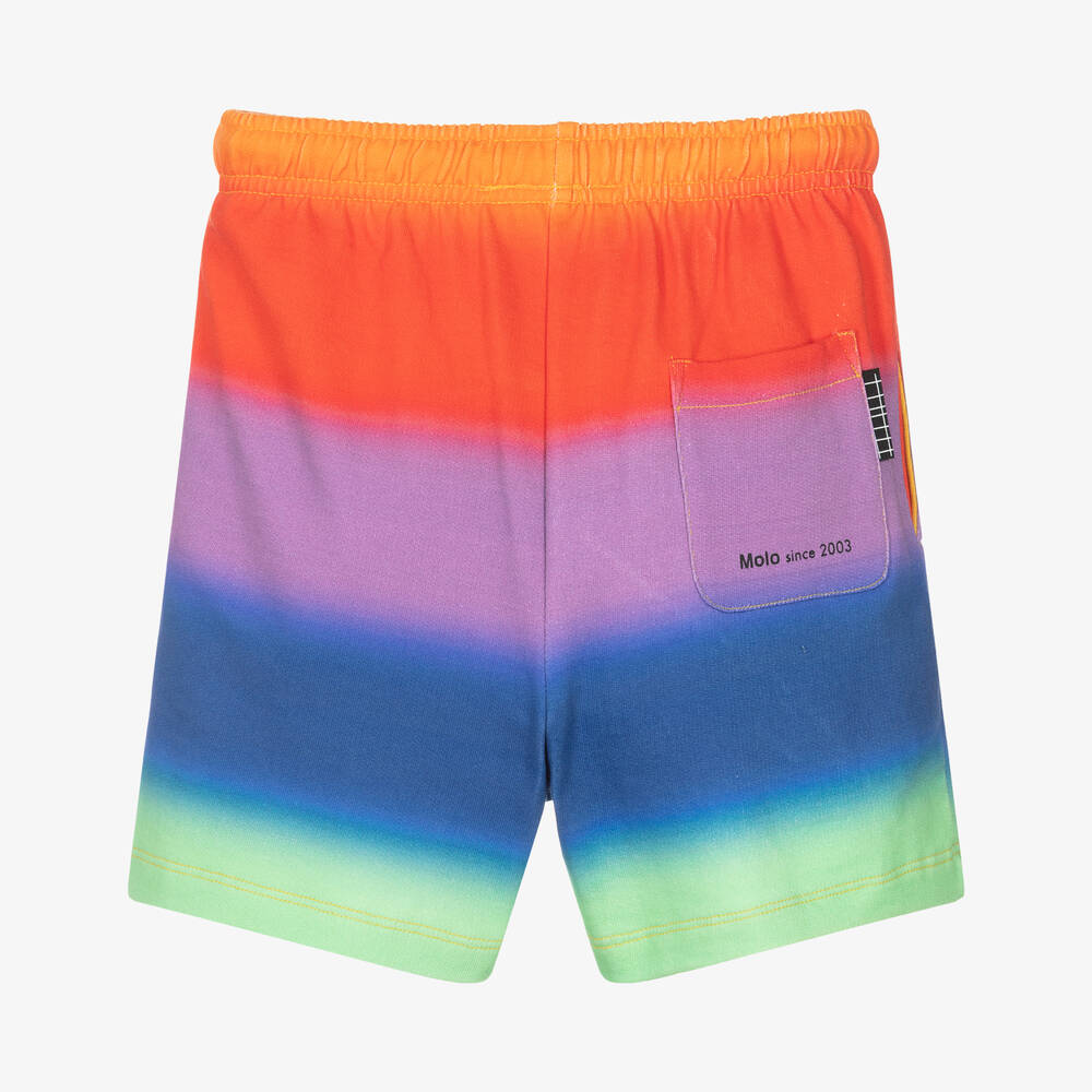 Molo-Шорты радужной расцветки из органического хлопка | Childrensalon Outlet