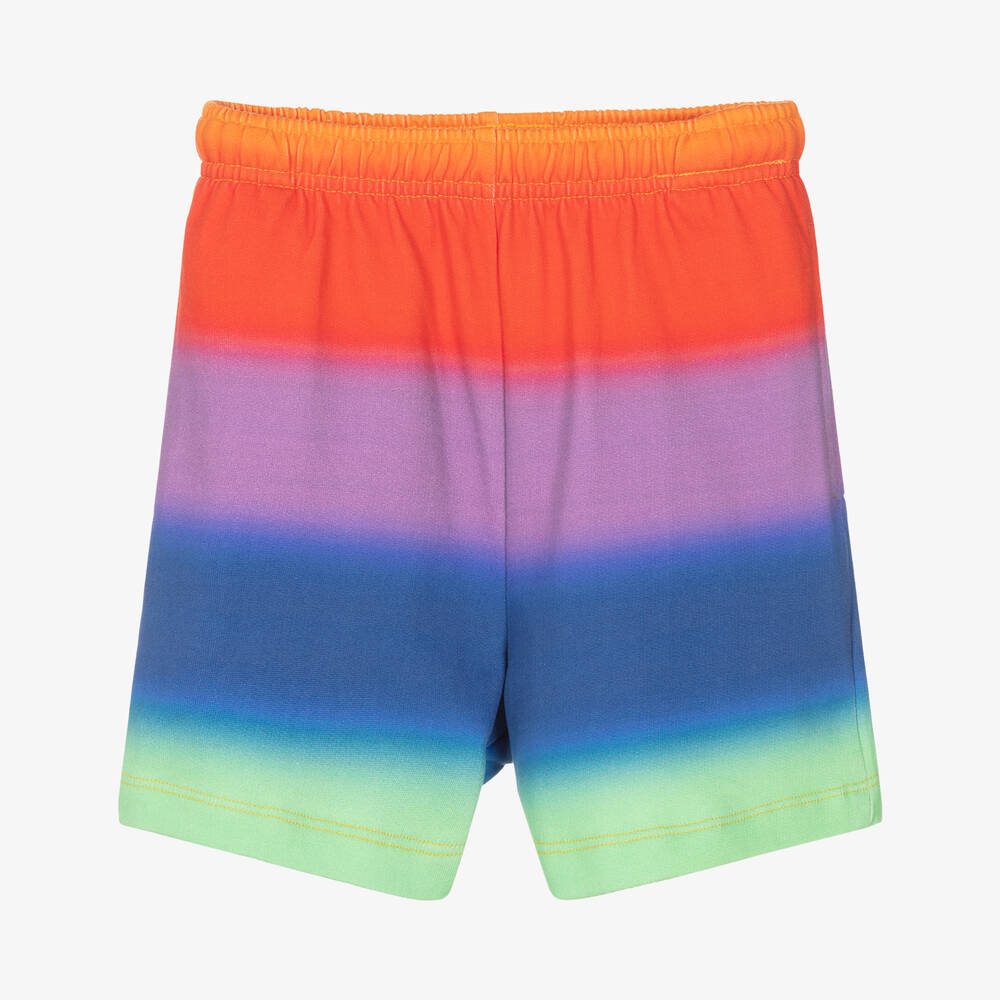 Molo - Short coton bio arc-en-ciel garçon | Childrensalon