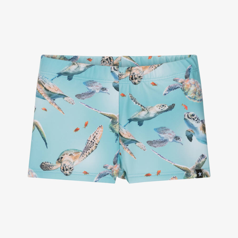 Molo-شورت سباحة للأولاد بنقشة السلحفاة البحرية | Childrensalon Outlet