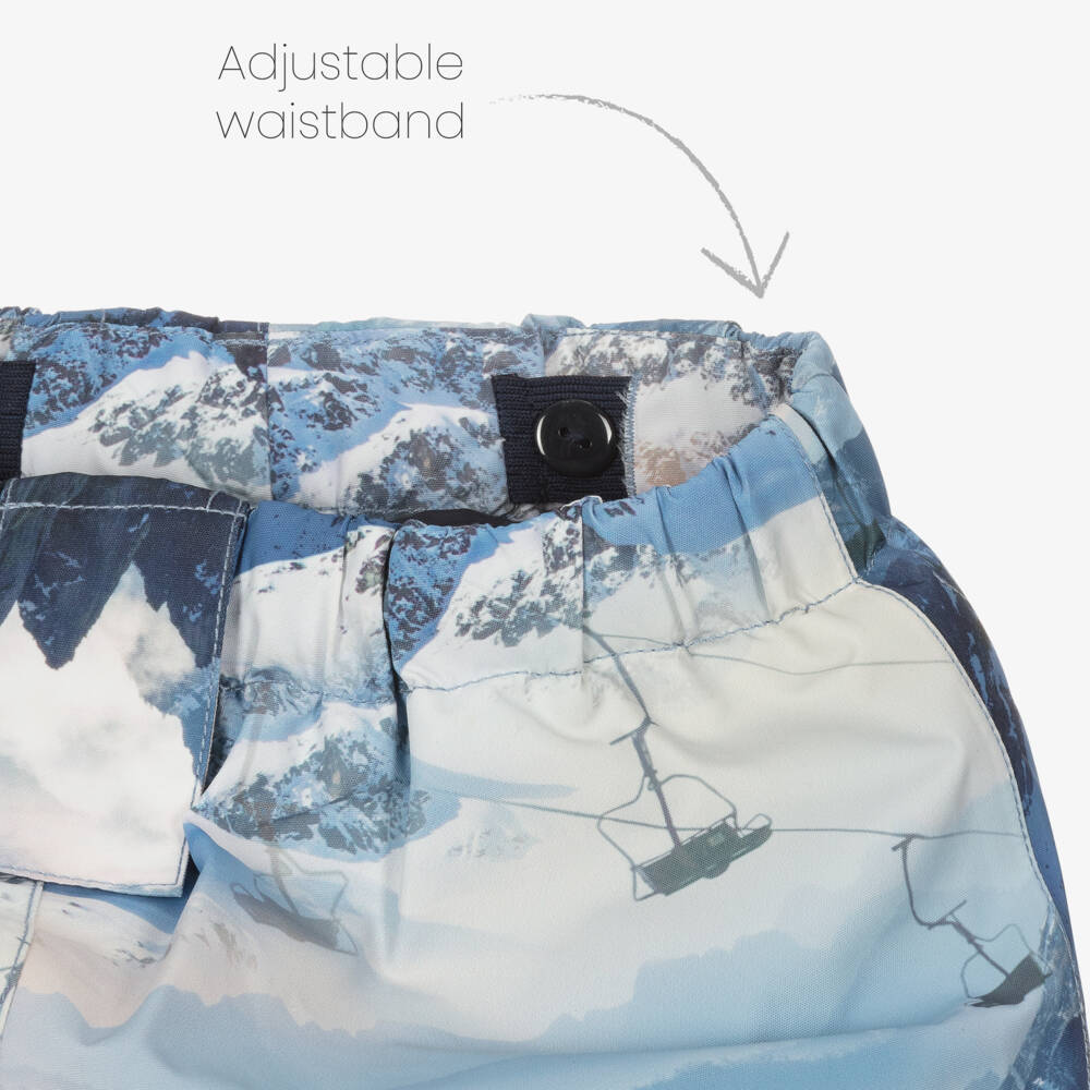 Molo-Boys Snowy Mountain Ski Pants | Childrensalon Outlet