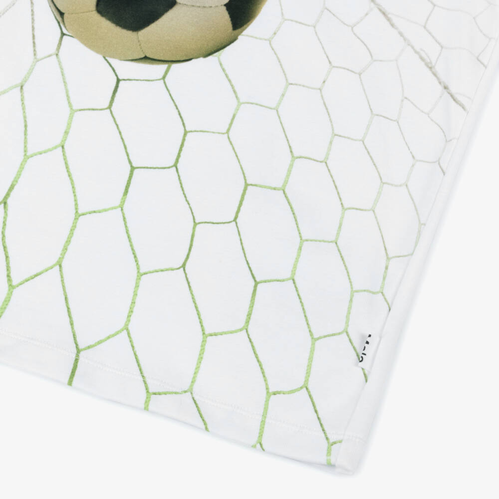 Molo-Мягкая белая футболка для мальчиков | Childrensalon Outlet