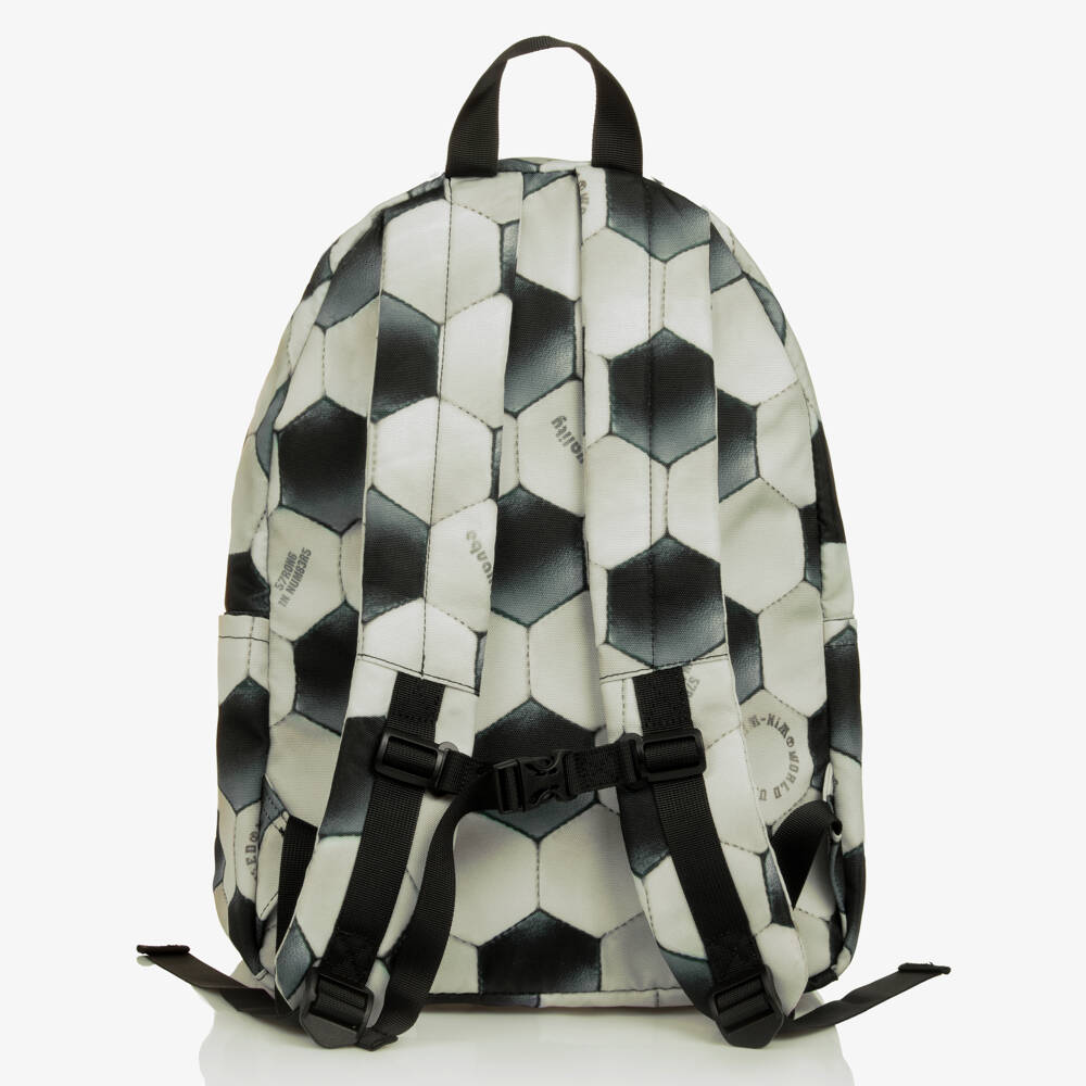 Molo-Boys Sports Motif White Backpack | Childrensalon Outlet