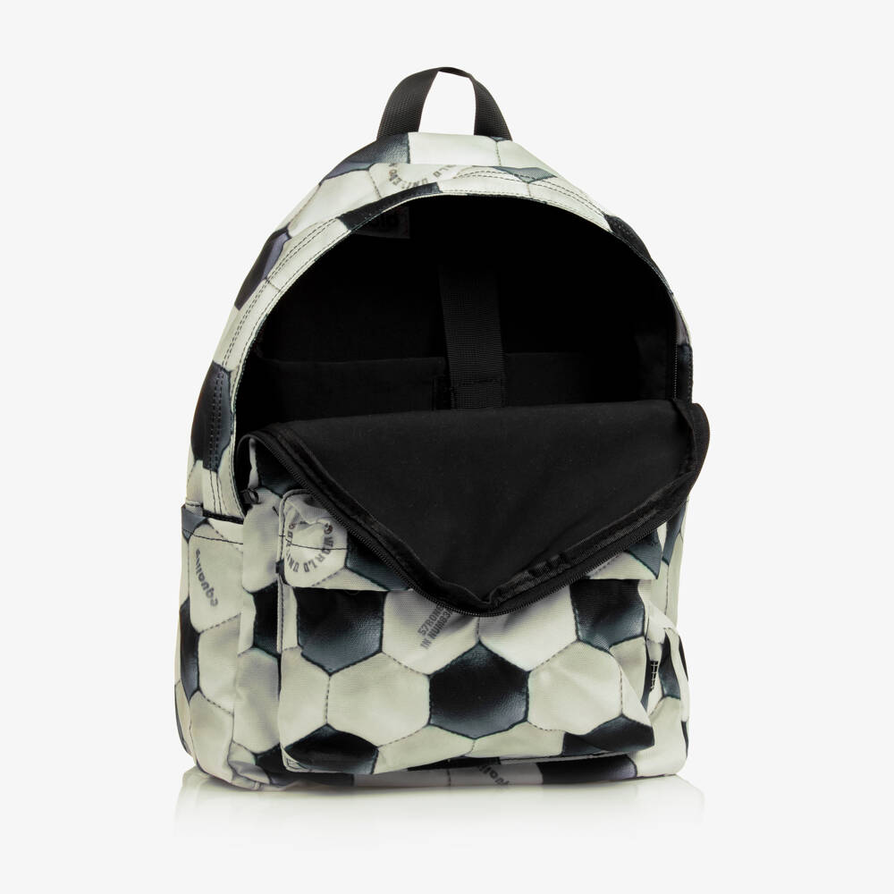 Molo-Boys Sports Motif White Backpack | Childrensalon Outlet
