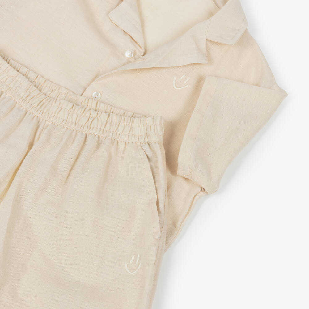 Molo-طقم صيفي من الكتان النقي للأولاد | Childrensalon Outlet