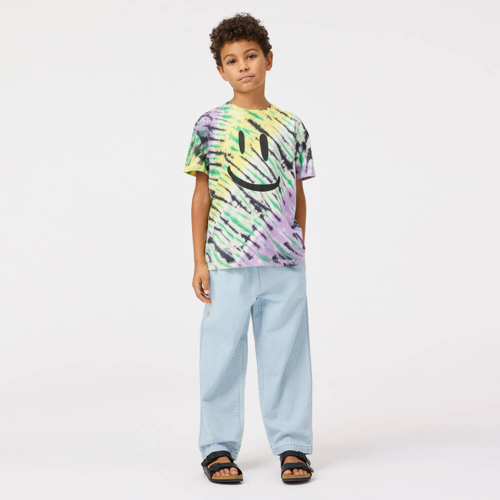 Molo-Boys Sunshine & Violet Tie-Dye Tee | Childrensalon Outlet