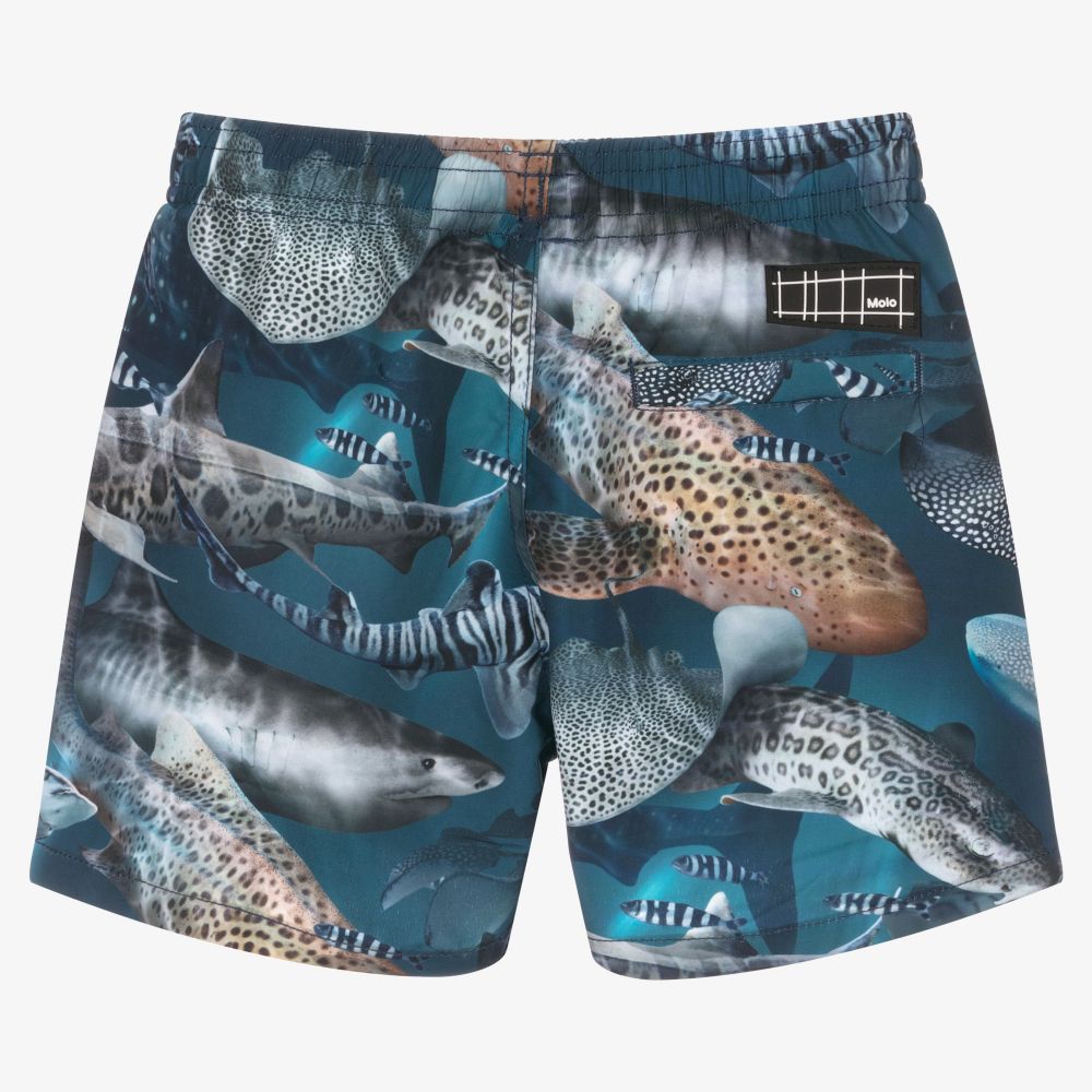 مولو-شورت سباحة لون أزرق للأولاد (UPF 50+) | Childrensalon Outlet