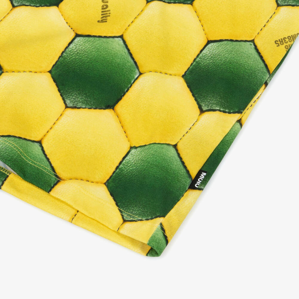 Molo-Boys Vibrant Football Tee in Organic Cotton | Childrensalon Outlet