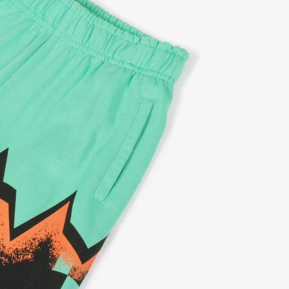 مولو-بنطلون جوجر أخضر زاهي للأولاد | Childrensalon Outlet