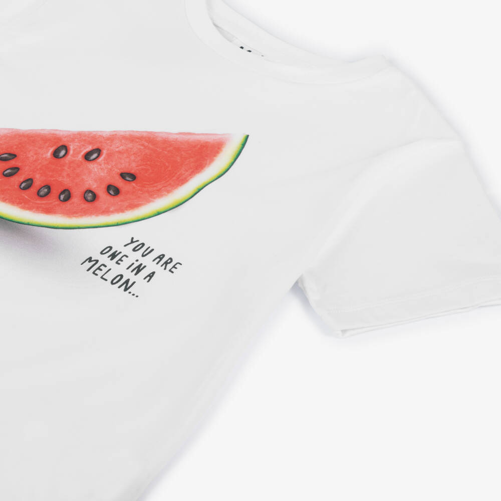 Molo-Boys Watermelon Splash Cotton Tee | Childrensalon Outlet
