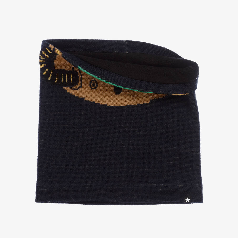 Molo-Boys Wool Alien Hat & Snood Set | Childrensalon Outlet