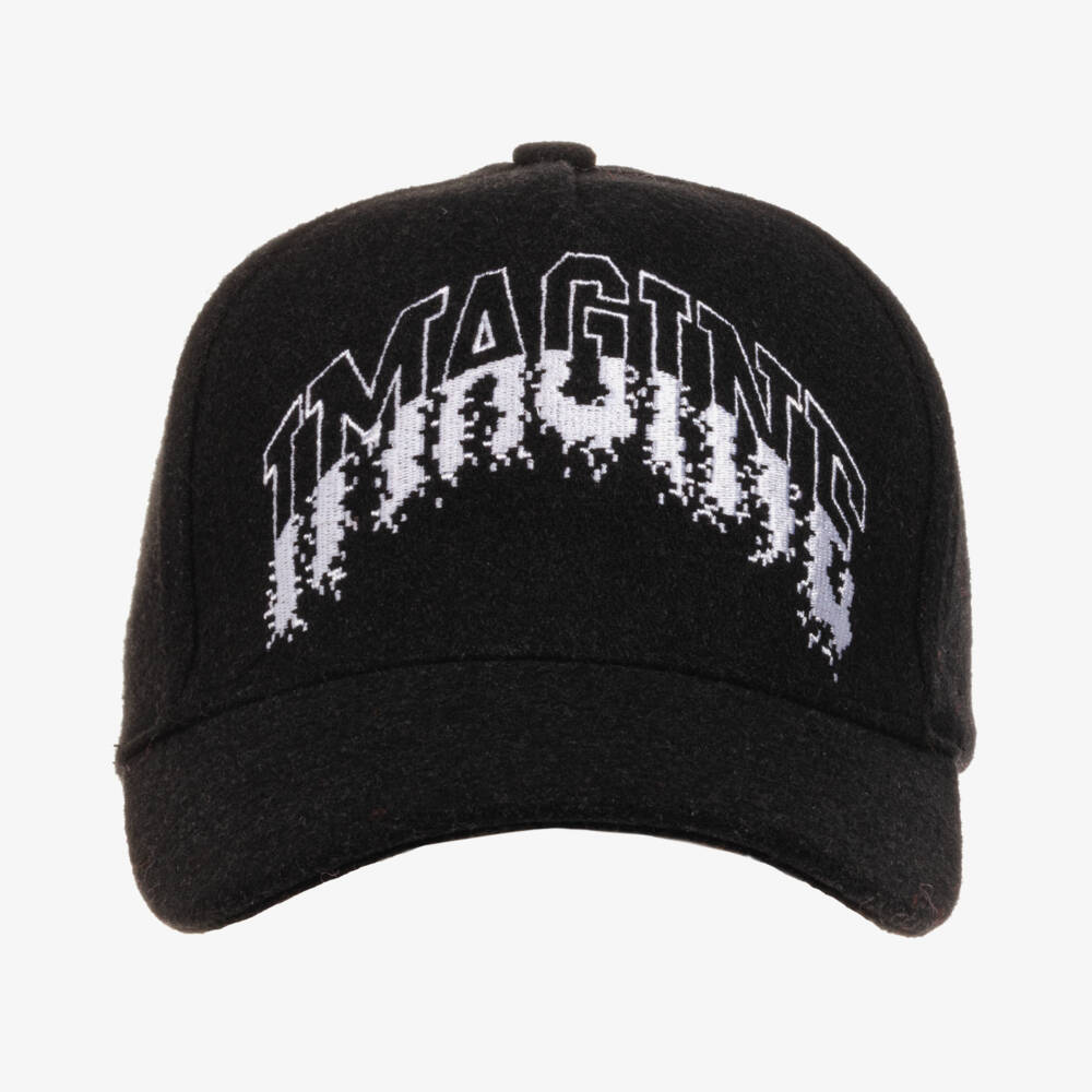 Molo-Boys Wool-Blend Black Cap | Childrensalon Outlet