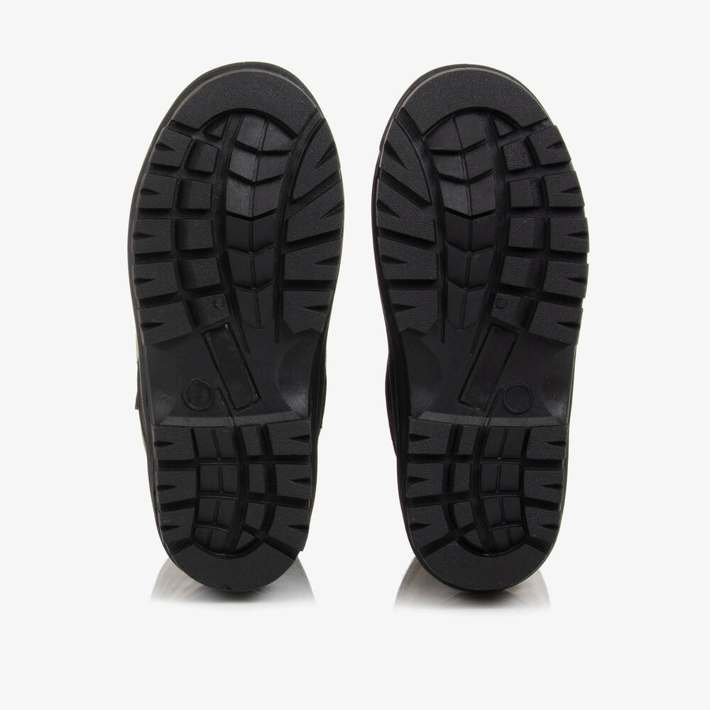 مولو-بوت للثلج لون أصفر وأخضر كاكي للأولاد | Childrensalon Outlet