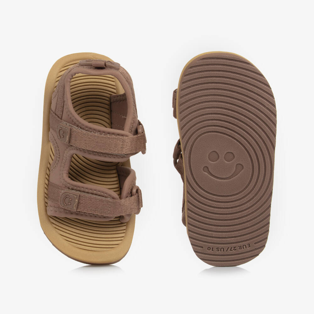 Molo-صنادل بنية من الفوم مع إغلاق فيلكرو | Childrensalon Outlet