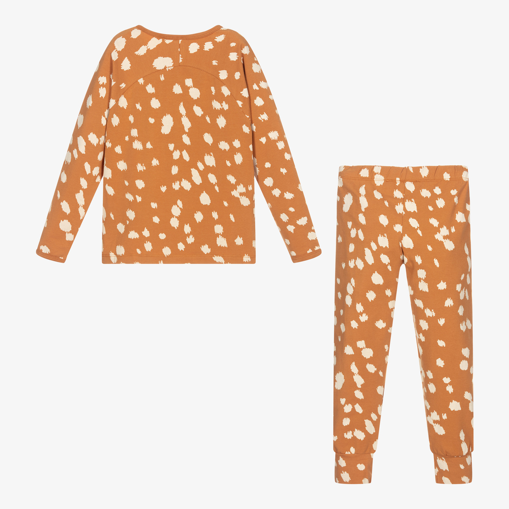 Molo-Коричневая пижама из органического хлопка | Childrensalon Outlet