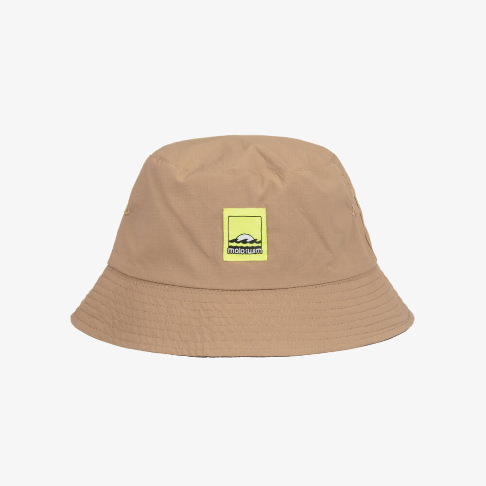 Molo-Brown Reversible Bucket Hat | Childrensalon Outlet