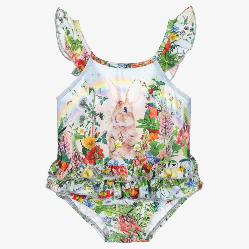 Molo - Bunny Swimsuit (UPF 50+) | Childrensalon