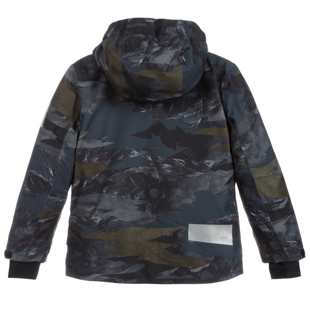 Molo-Camo Print Ski Jacket | Childrensalon Outlet