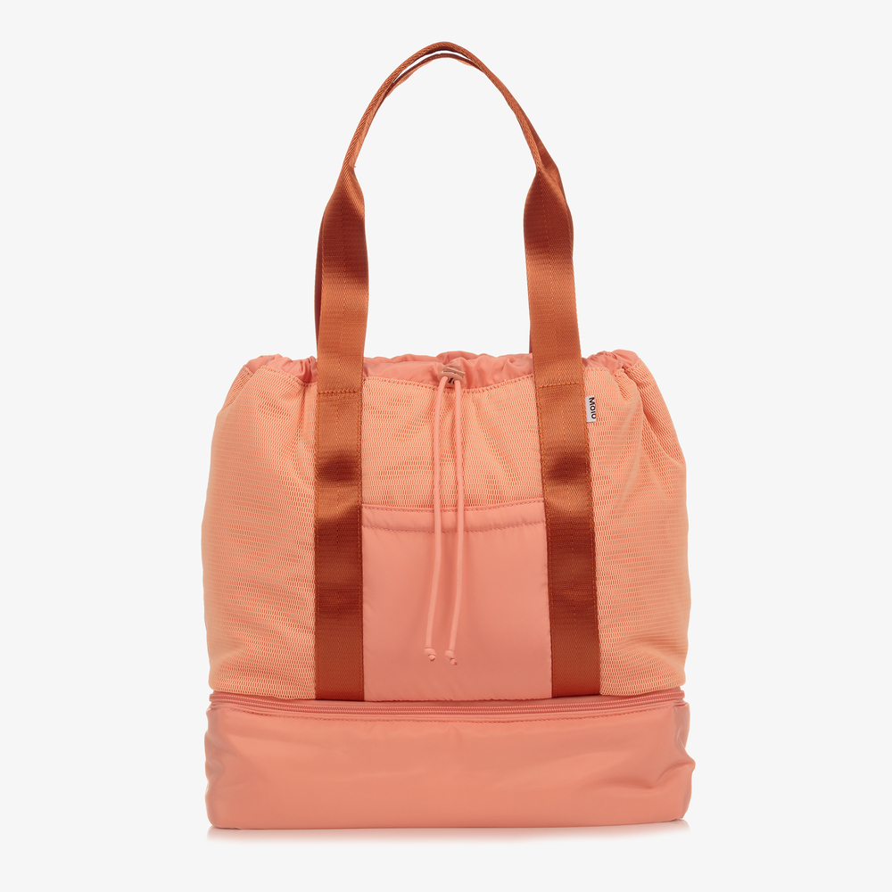 Molo - Coral Orange Sports Bag (38cm) | Childrensalon