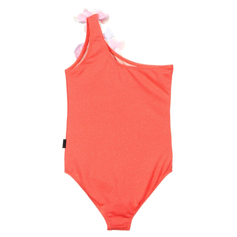 Molo-Coral Pink Swimsuit (UPF50+) | Childrensalon Outlet