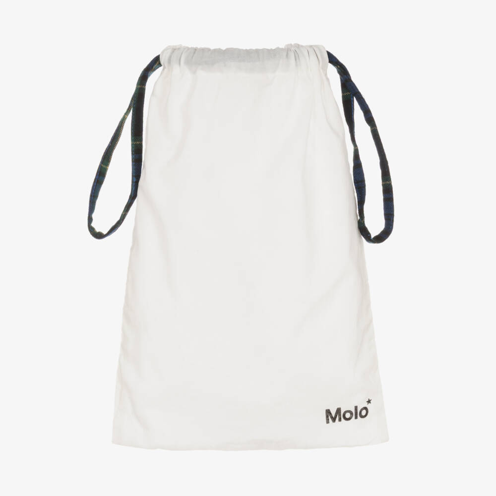 Molo-Уютные клетчатые синие хлопковые пижамы для детей | Childrensalon Outlet