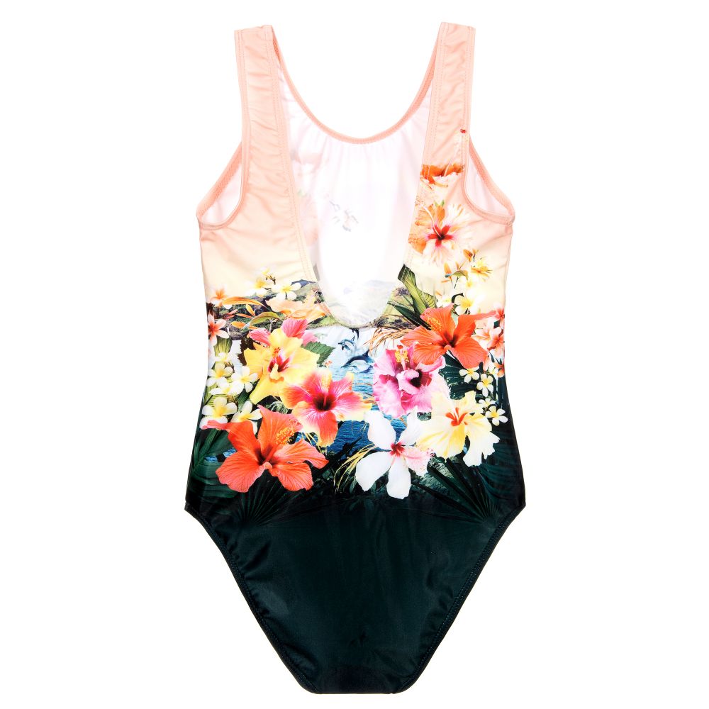 Molo-Floral Swimsuit (UPF50+) | Childrensalon Outlet