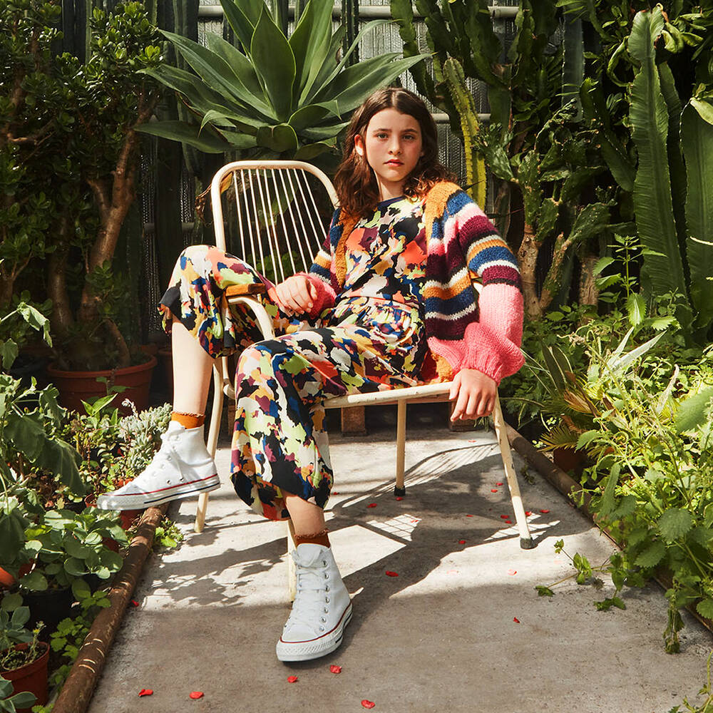 Molo-Кюлоты из креповой вискозы с цветочным рисунком | Childrensalon Outlet