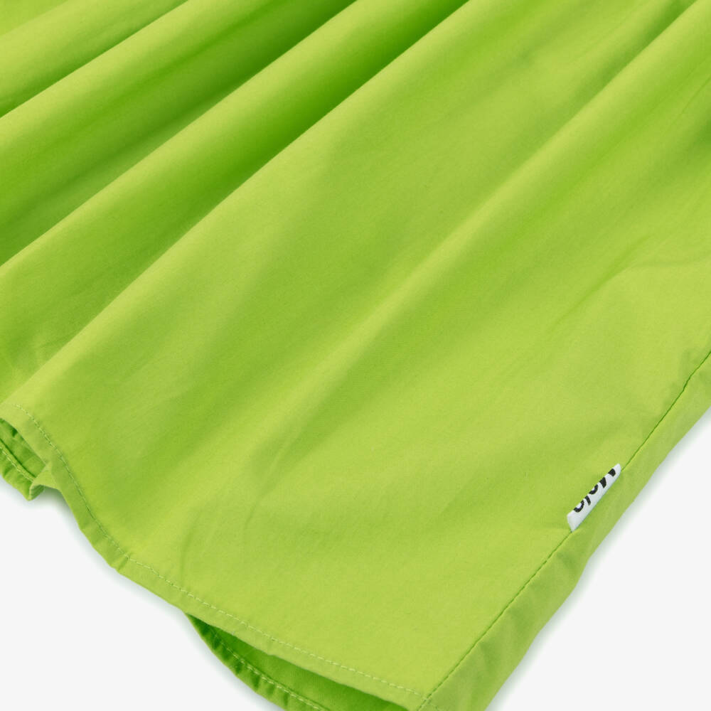 Molo-Girls Asymmetric Apple Green Dress | Childrensalon Outlet