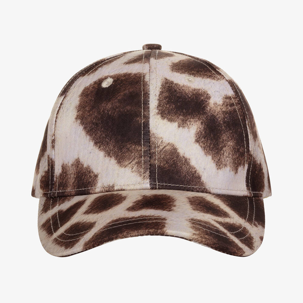 Molo-كاب تويل لون بني وبيج للبنات | Childrensalon Outlet