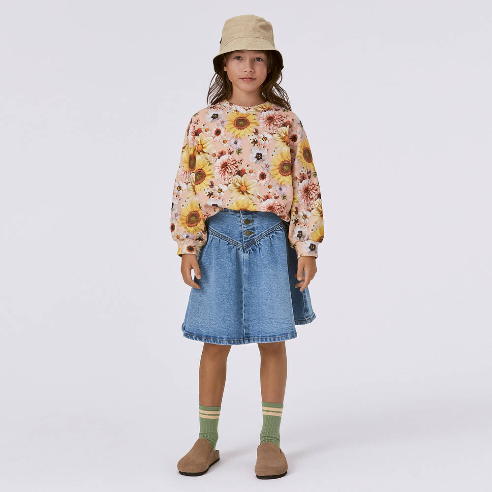 Molo-Бежевые и зеленые носки в полоску (2пары) | Childrensalon Outlet