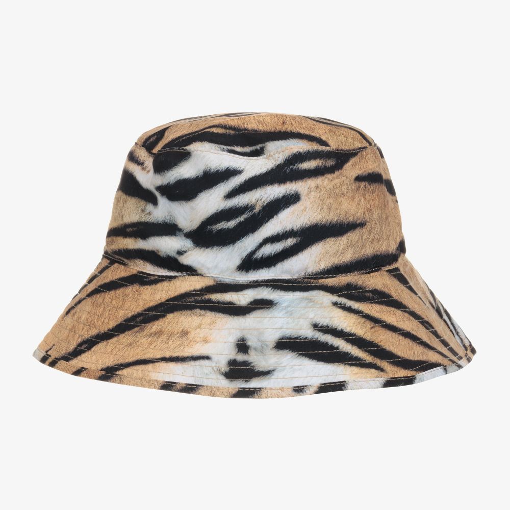 Molo - Girls Beige Hat (UPF 50+) | Childrensalon